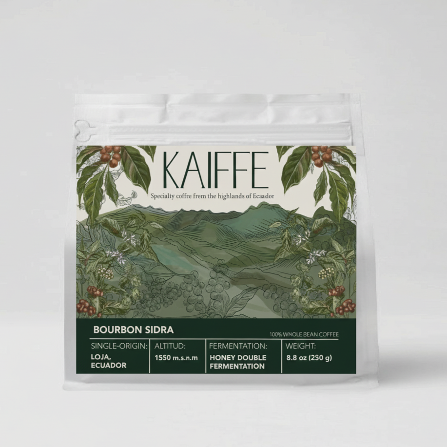 Kaiffe Bourbon Sidra – Honey Double Fermentation - Whole Bean