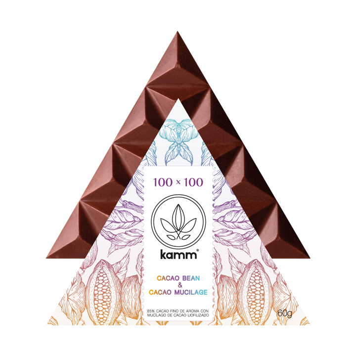 100% Cocoa and Musilage - Kamm Chocolate